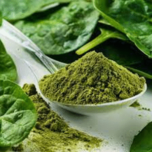 Home spinach powder