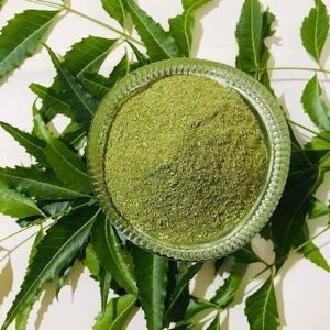 Home neem leaf powder