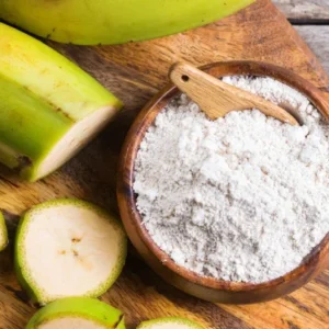 Home 100% dehydrated green raw banana powder